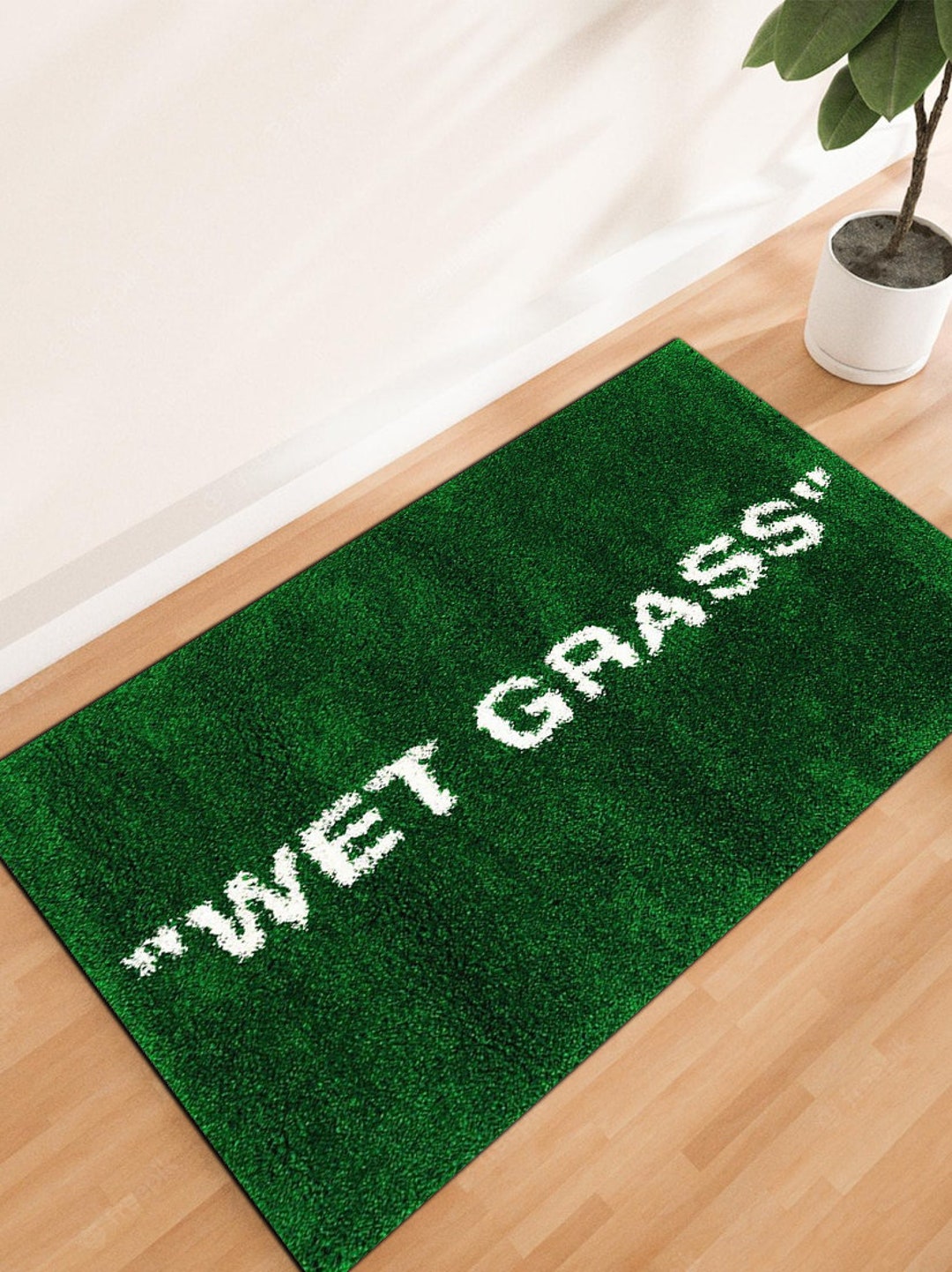 Wet Grass Rug, Hypebeast Rug, Decor Carpet, Boy Room Decor, Wet Grass