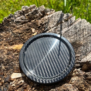 Premium 3K Carbon Fiber Coaster Set