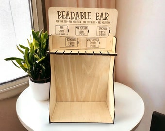Bead Bar Pen Display SVG: Laser Cut Files (Digital Download)