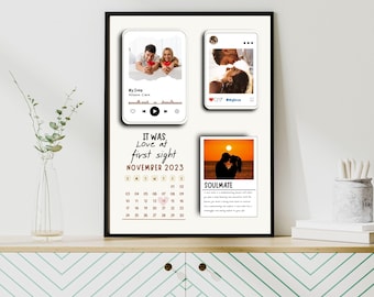 Special Gift for Anniversary, Personalized Anniversary Gift,1 Anniversary Gift, Romantic First Anniversary