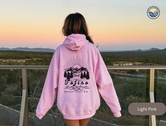 Tofino Vancouver Island Hoodie Oversized Pacific Northwest