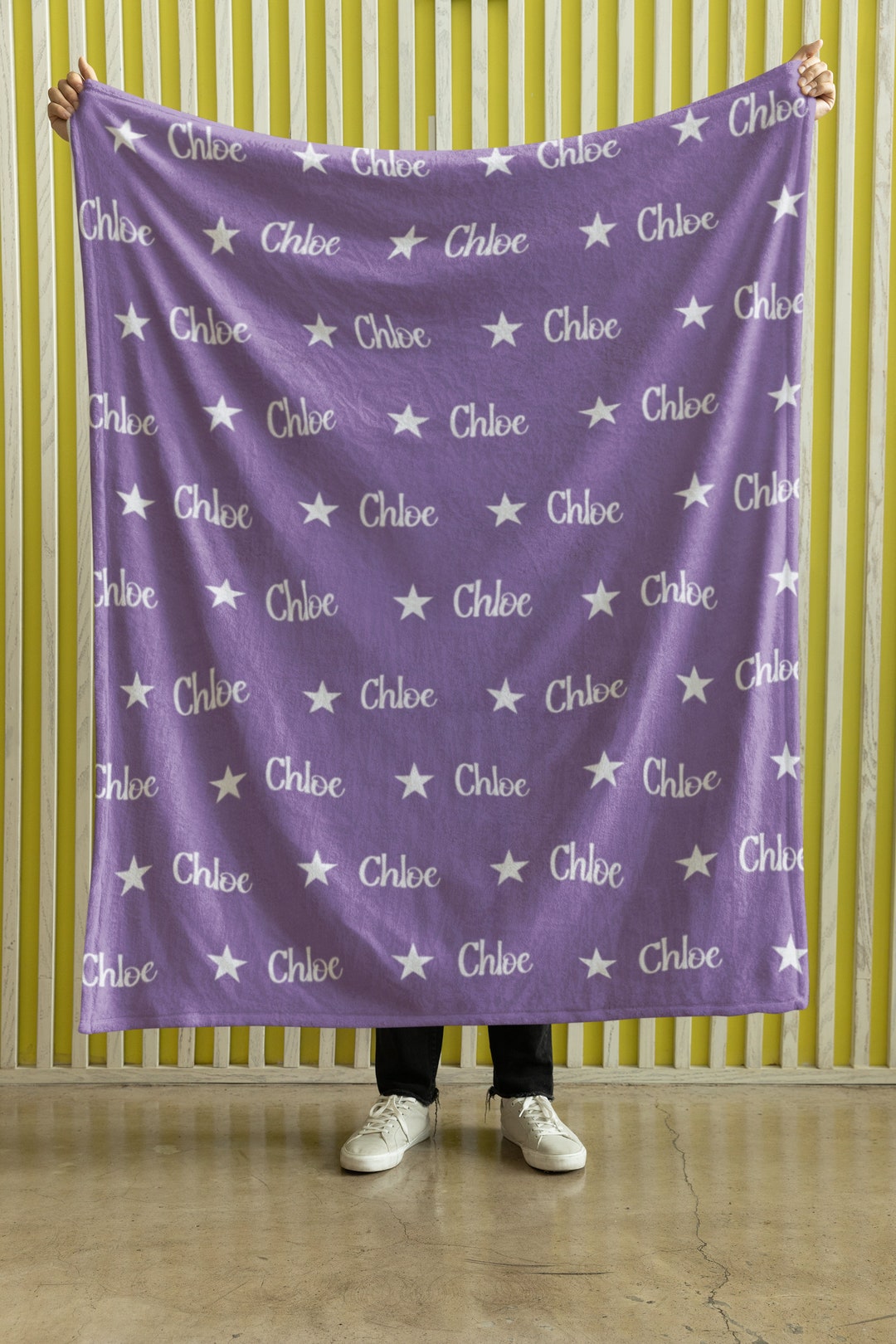 Personalized Blanket, Custom Name Print Blanket, Winter Blanket, Gift