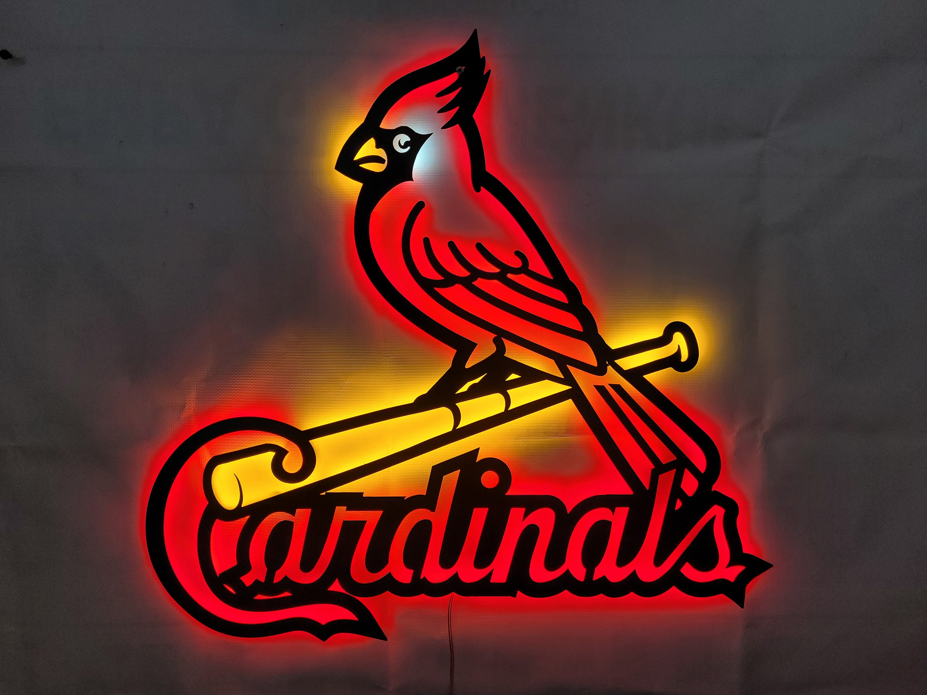 St Louis Cardinals Logo Round Metal Sign Baseball Signs Gift for Fans -  Custom Laser Cut Metal Art & Signs, Gift & Home Decor