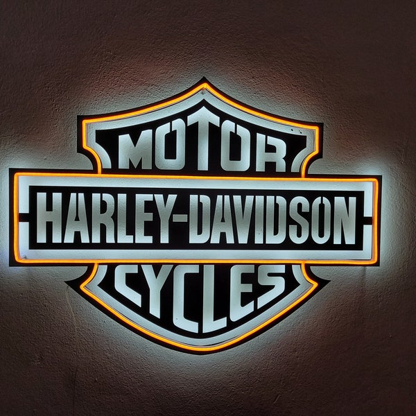 Led Eagle Harley Sign - Etsy