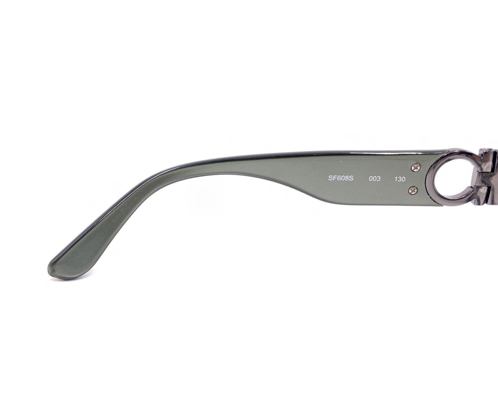 Salvatore Ferragamo SF608S 003 Striped Gray Sunglasses  display picture 1
