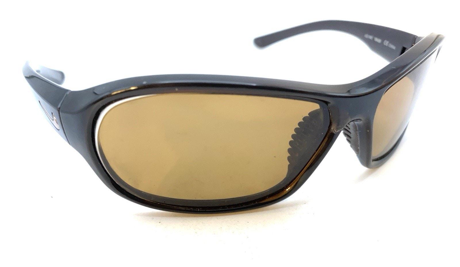 Nike Defiant EV0531 222 Dark Brown Oval Wrap Sunglasses Frames