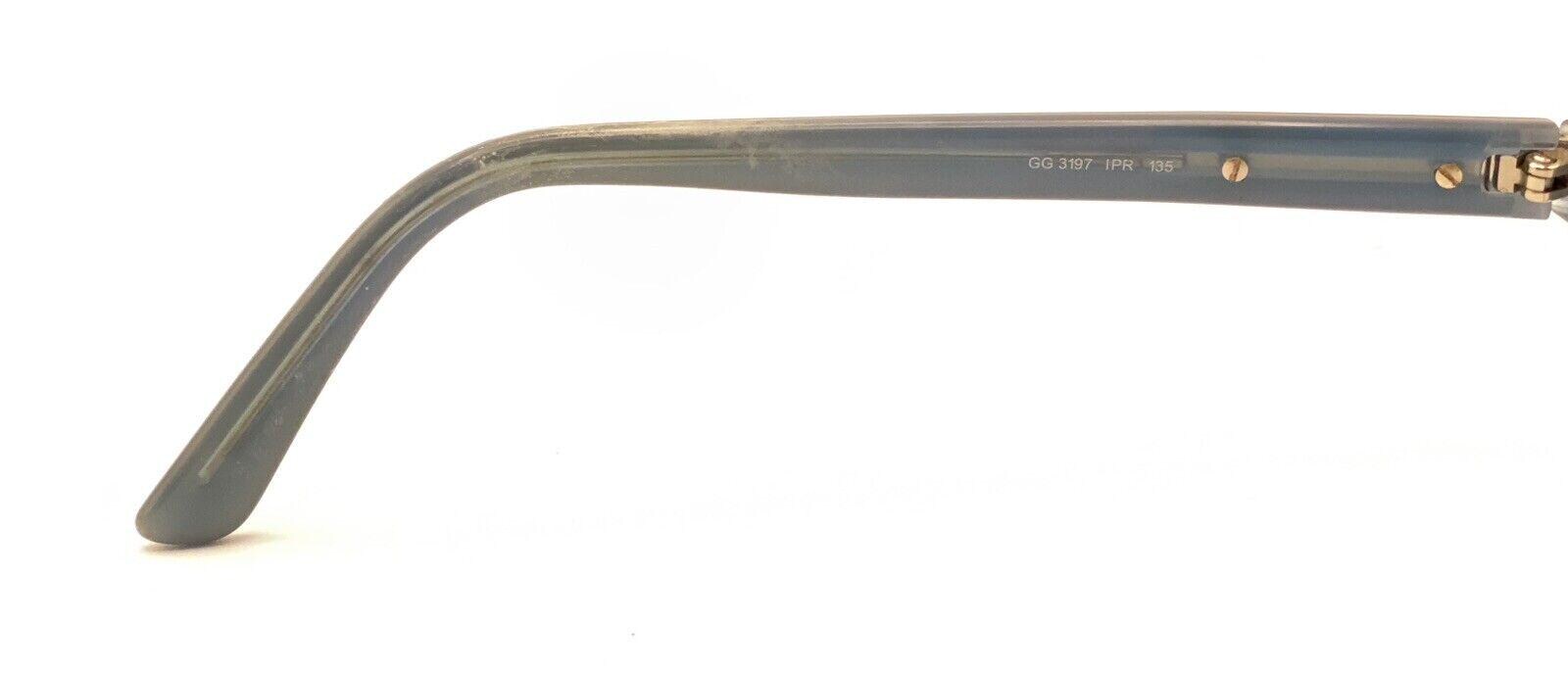 Gucci GG3197 46K Eyeglasses Black Gray Frames ONLY 52-13-135 3197 Eyeglasses - Gucci Authorized Retailer | coolframes.com  main image 3