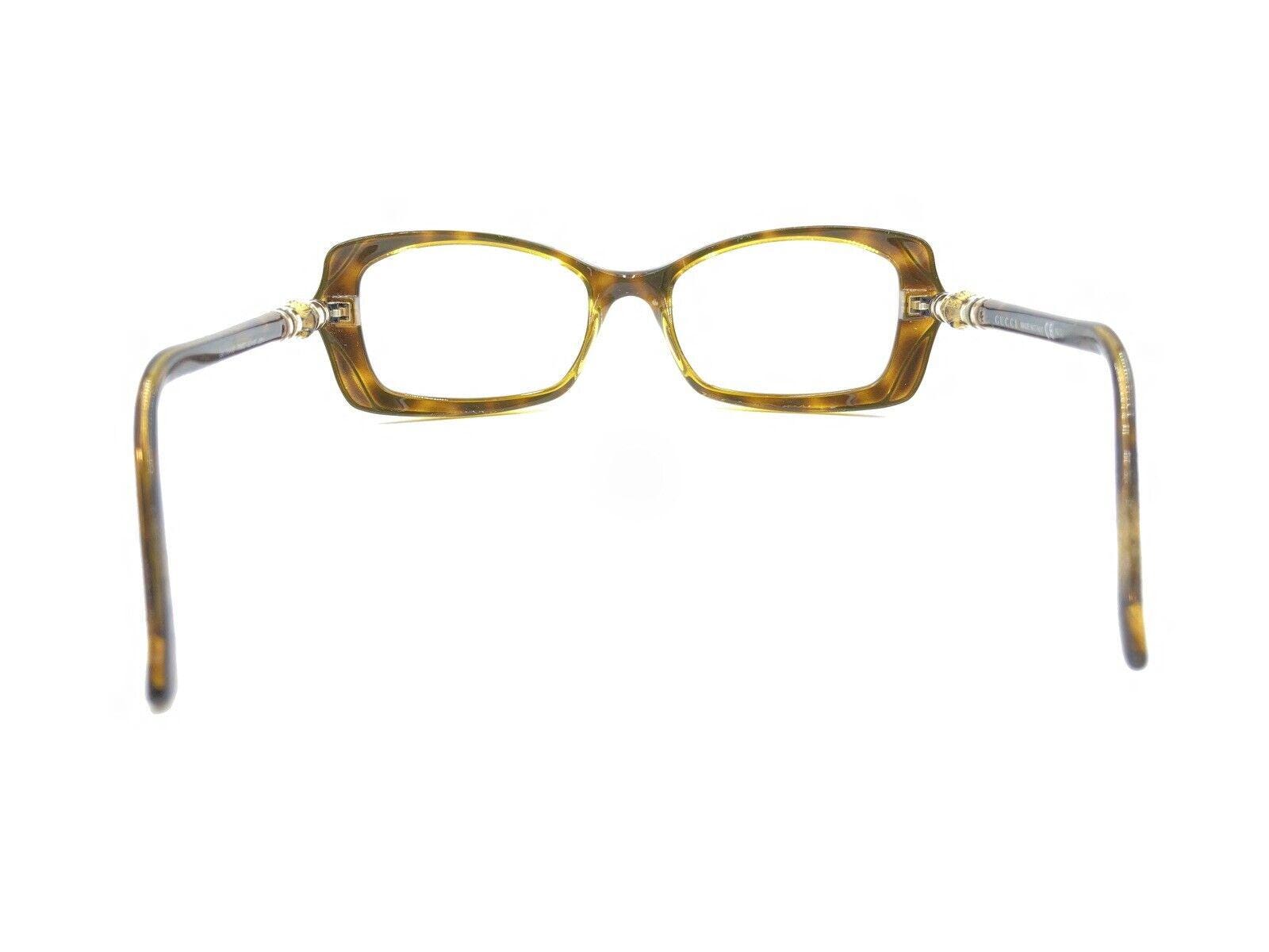 Gucci GG 3194/S 791CC Sunglasses FRAMES ONLY Bamboo Sides 52-18-135 Gucci GG 3194/S 791CC Tortoise Brown Sunglasses Frames 52-18  main image 2