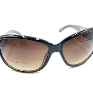 Dana Buchman WDB61SG02C Brown Gold Oversized Sunglasses 