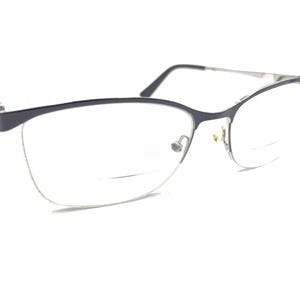 Furla Zizi VU4334KN 0583 Black Silver Metal Half Rim  display picture 3