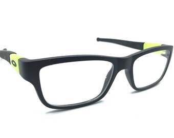 Oakley Marshal XS OY8005-0149 Satin Black Yellow Eyeglasses Frames 49-15 128