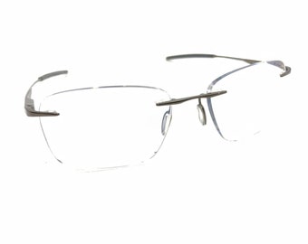 Oakley Wingfold EVS OX5115-0153 Satin Pewter Rimless Eyeglasses Frames 53-18 139