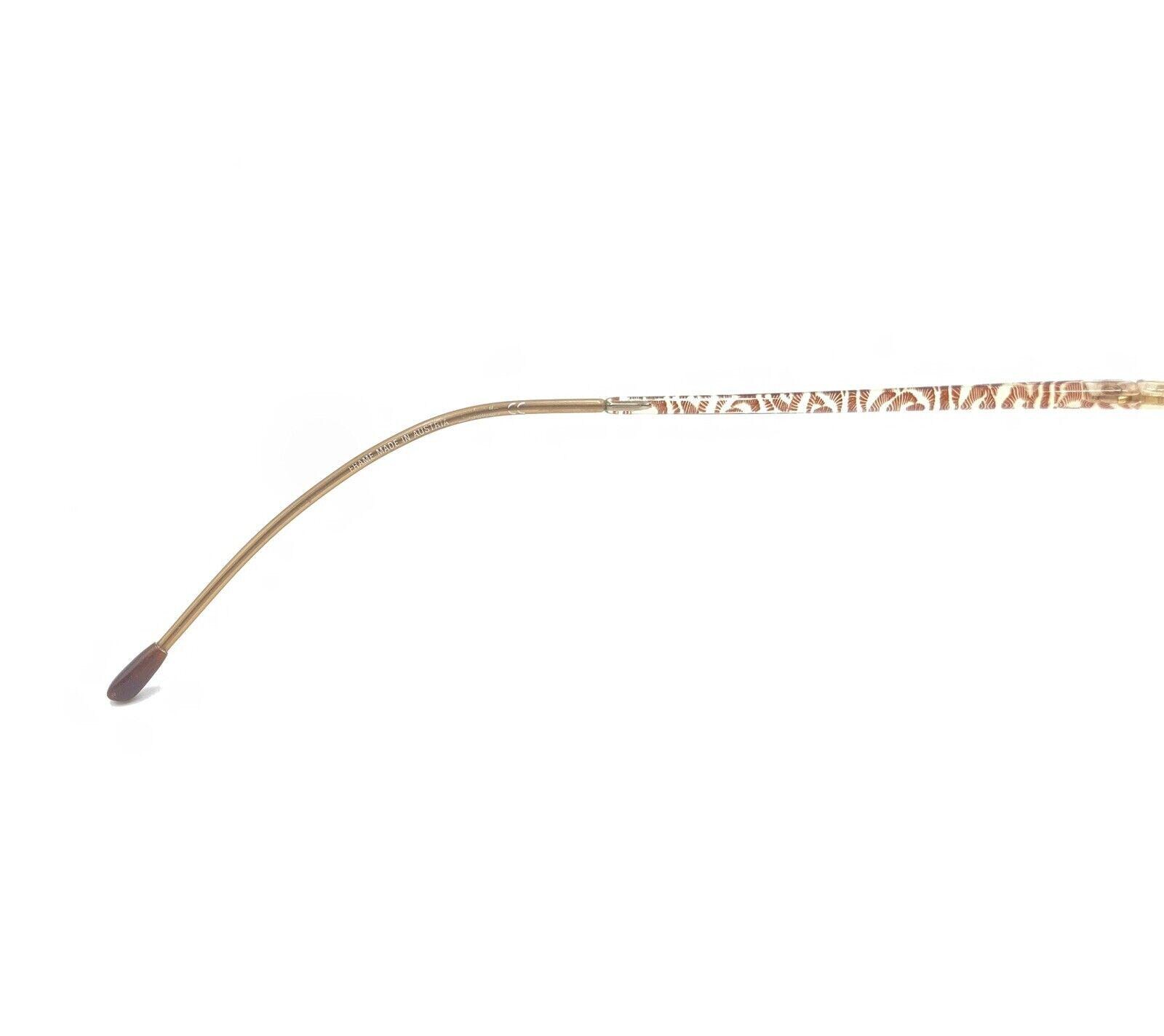 Silhouette SPX 1520 Pink Brown Rimless Eyeglass Frames 50-21-135 Austria Made Silhouette SPX 1520 20 6054 Brown Rimless Eyeglasses Frames  main image 3