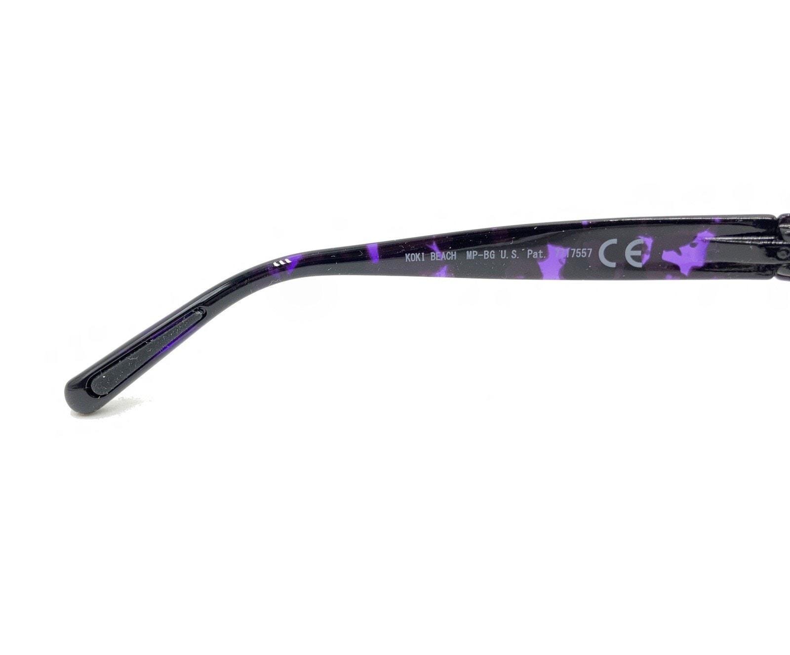 Maui Jim Koki Beach MJ433N-28T Black Purple Sunglasses  display picture 3