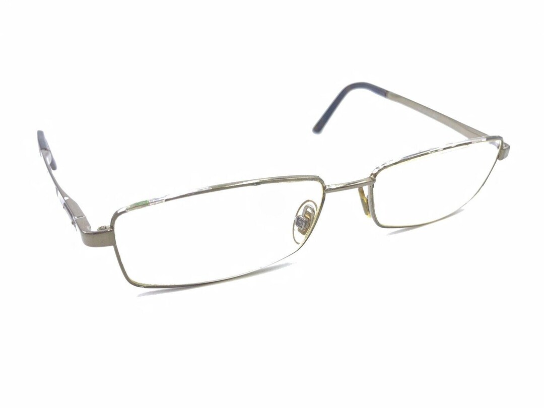 Frame Glass Rhs Gucci GG 1848 RHS Light Brown Metal Rectangle Eyeglasses Frames 54-15 ...
