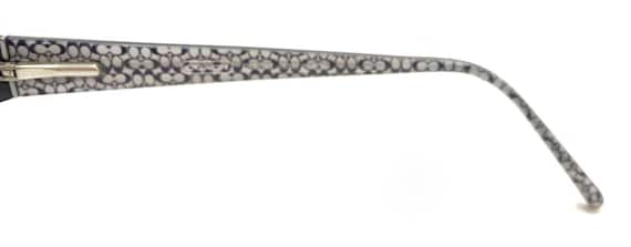 Coach Desiree 538 Black Rectangular Eyeglasses Fr… - image 10