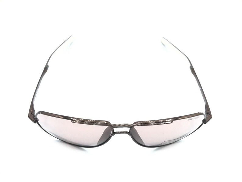 Nike NEW Outrider EV1086 220 Bronze Brown Aviator Sunglasses Brown Lens Designer image 3