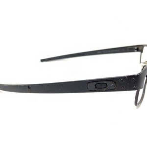 Oakley Metal Plate 22-198 Matte Black Metal Eyeglasses Frames 53-18 140 Sports image 4