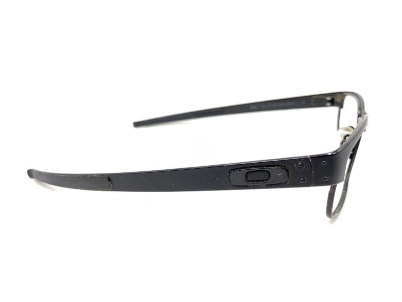 Oakley Metal Plate 22-198 Matte Black Metal Eyeglasses Frames 53-18 140 Sports image 4