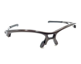 Gafas de sol Oakley RPM OO9205-07 con montura envolvente de media montura color morado 62-09 126 Sports