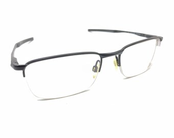 Oakley Barrelhouse 0.5 OX3174-0153 Matte Black Metal Eyeglasses Frames 53-18 139