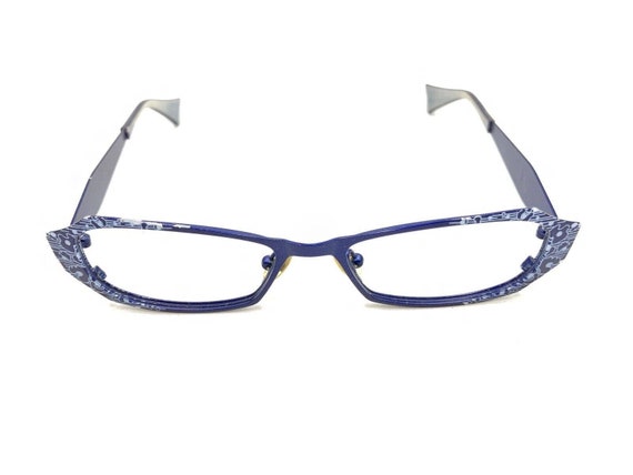 Jean Lafont Escapade 367 Blue Metal Eyeglasses Fr… - image 2