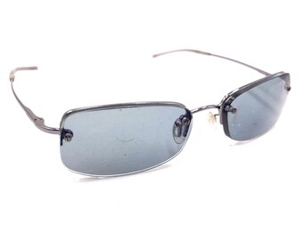 Gucci Eyeglasses GG 2718 SE4 Shiny Gunmetal/white Half Rim  display picture 1