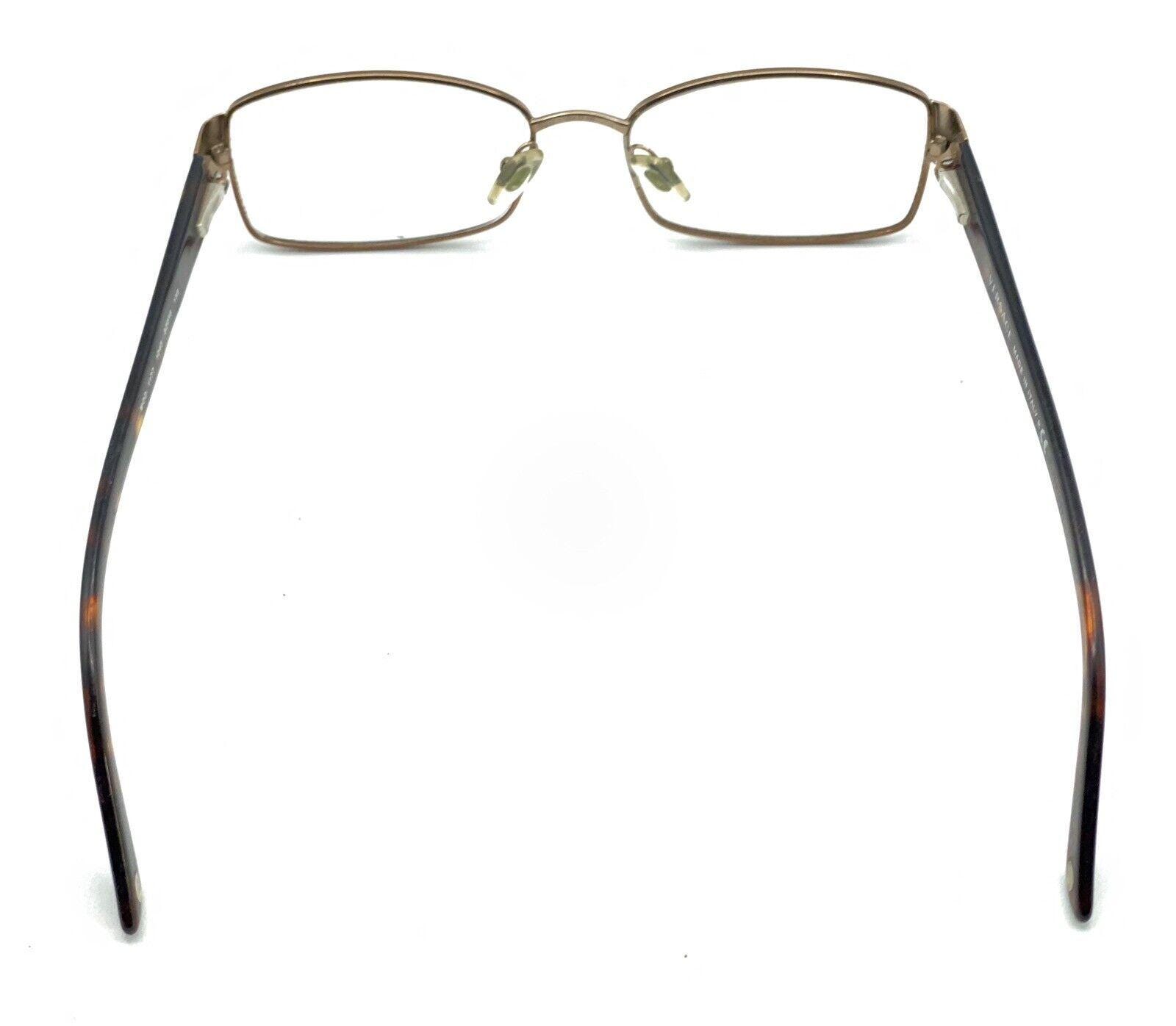 NWT Versace Brown Metal Rectangular Eyeglasses Italy Mod.1177 1045 52 16 135 Versace MOD.1177 1045 Brown Rectangle Eyeglasses Frames 52  main image 2