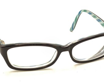 Oakley Short Cut OX1088-0453 Black Cosmo Teal Blue Eyeglasses Frames 53-15 139