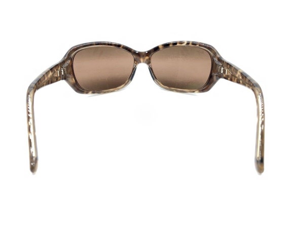 Maui Jim Brown Tortoise Rectangle Wrap Sunglasses… - image 5