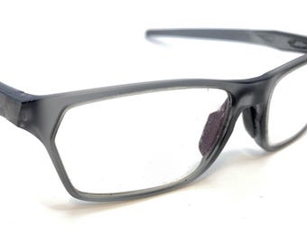 Oakley Hex Jector OX8032-0255 Satin Grey Smoke Eyeglasses Frames 55-16 141