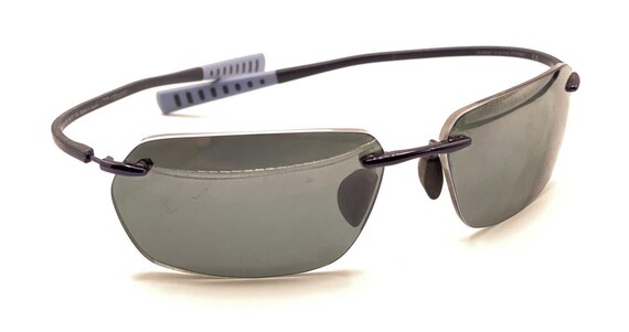 Maui Jim Alakai MJ 743RX-06 Black Blue Rimless Sunglasses Frames
