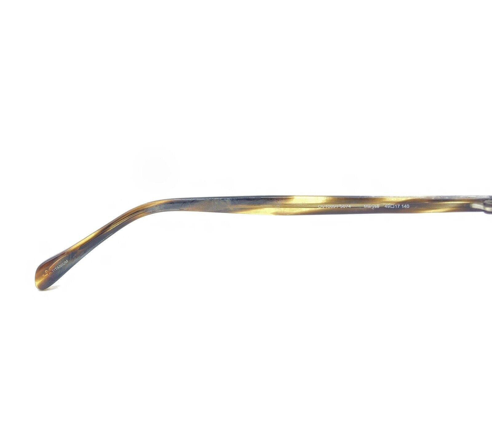Oliver Peoples Maryse OV1089T 5074 Brown Half Rim Eyeglasses  display picture 1