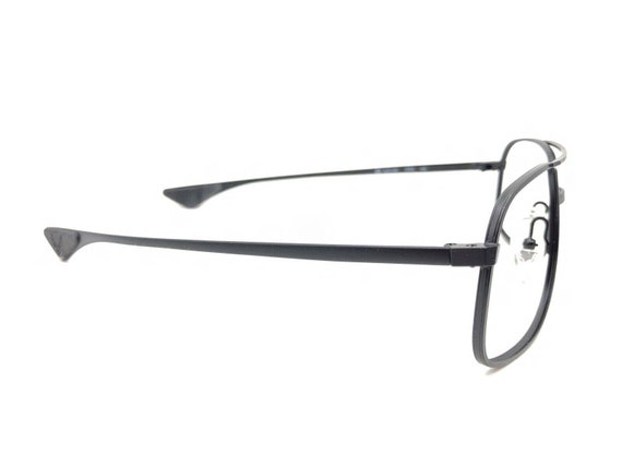 ArtCraft Matte Black Square Aviator Eyeglasses Fr… - image 4