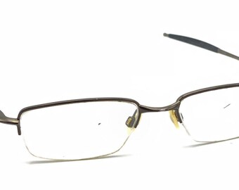 Oakley OX3143-0251 Titanium Pewter Half Rim Eyeglasses Frames 51-18 136