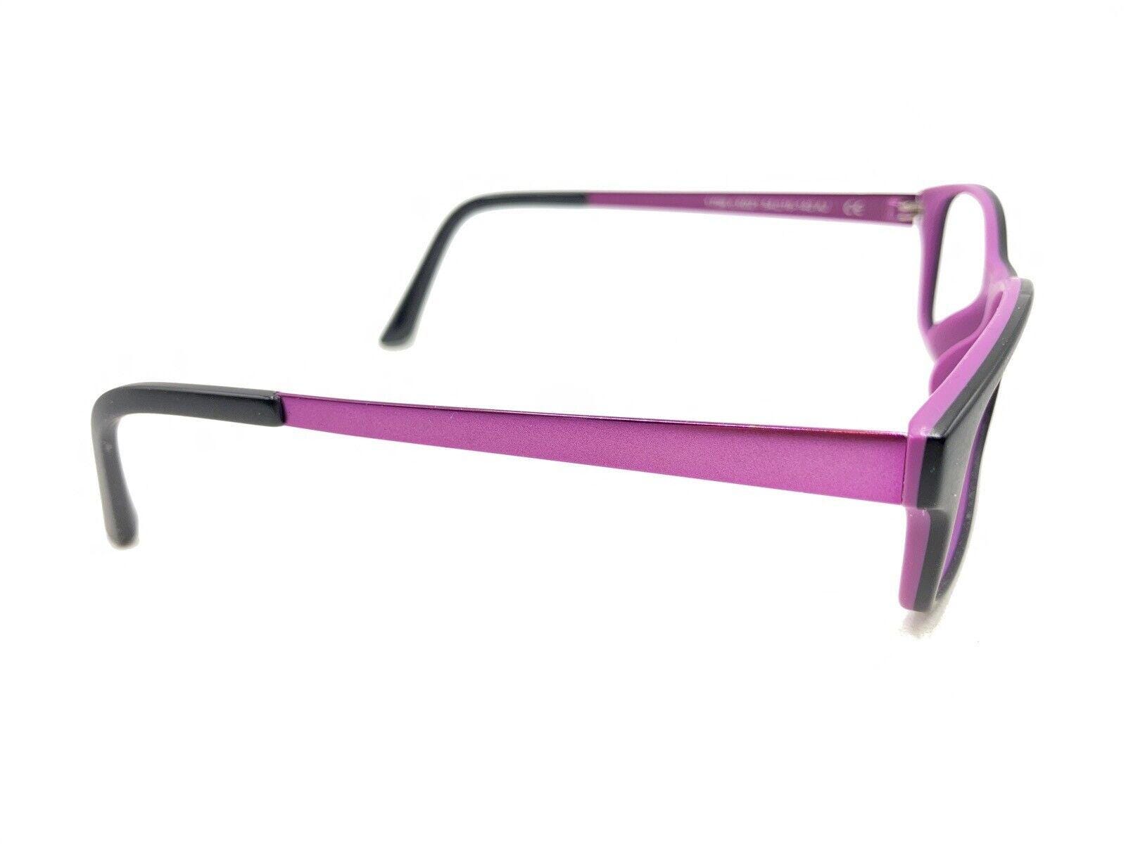 Prodesign Denmark 1756 C.6021 Matte Black Purple Eyeglasses 
