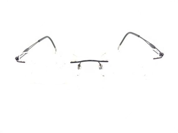 Silhouette Titanium Black Rimless Eyeglasses Fram… - image 6