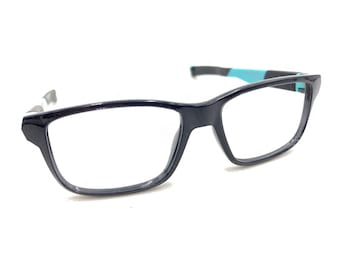 Oakley Field Day OY8007-0348 Black Ink Blue Eyeglasses Frames 48-14 128 Kids