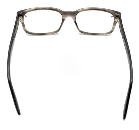 Gucci GG Black Clear Gray Rectangle Eyeglasses Fr… - image 6