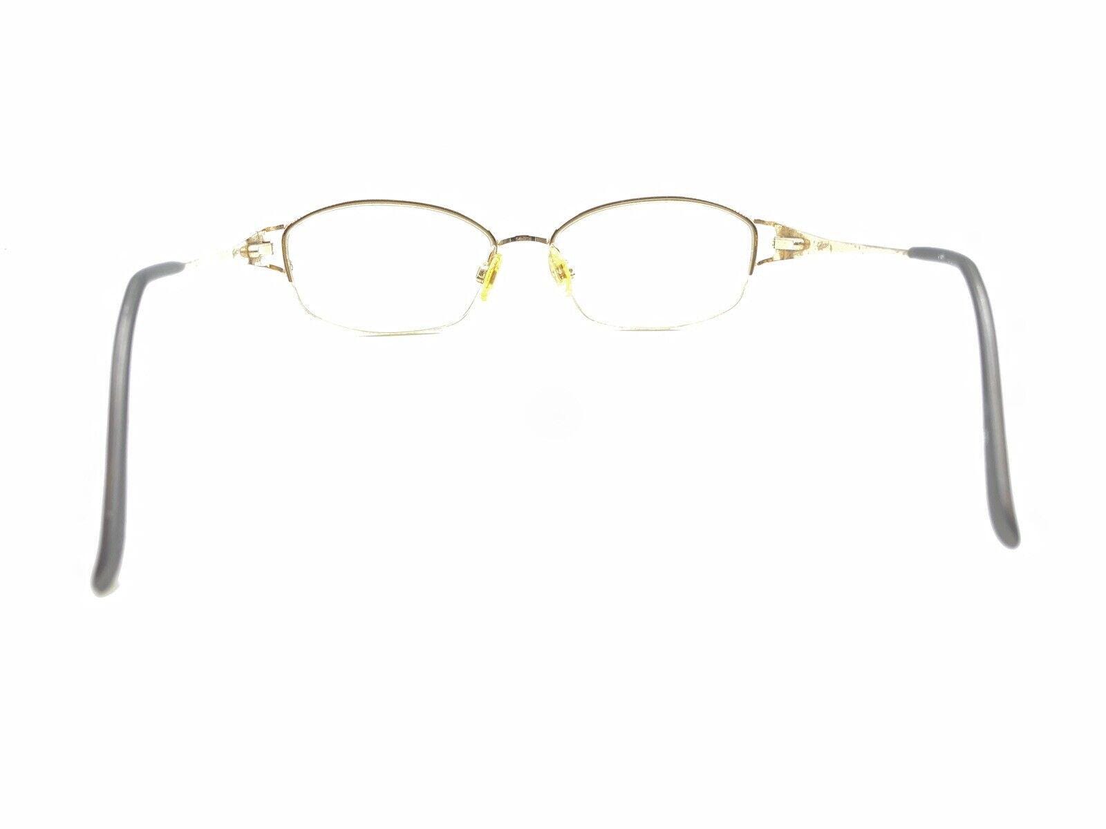 Vintage Tura Ladies Eyeglasses Frame Half Rim Gold Glasses Made USA Read descr VINTAGE  main image 2