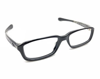 Oakley Tipster OX1039-0152 Black Gray Rectangle Eyeglasses Frames 52-17 141