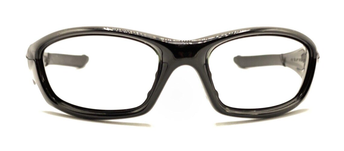 Oakley Straight 04-325 Gray Rectangle Wrap Eyeglasses Frames 61-18 135 ...