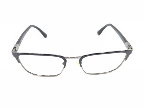 Prada VPR 54T 1BO-1O1 Black Silver Eyeglasses Fra… - image 2