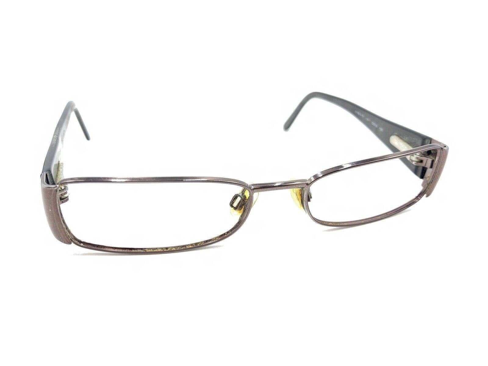 Chanel 2118-H-B 357 Brown Rectangle Eyeglasses Frames 50-16 135 Italy  Designer