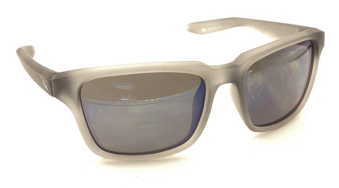 New Nike EV1004-900 Clear Spree M Sunglass with Grey Super Silver Flash Lenses New Nike EV1004-900 Clear Spree M Sunglass with Grey Super  main image 3