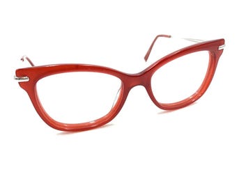 Maxmara MM 1356 Eyeglasses Frame Red 53mm WOMEN H18678 - Etsy display picture 3