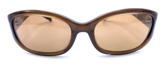 Kate Spade Dee/s Brown Yellow Leopard Rectangle Sunglasses  display picture 3