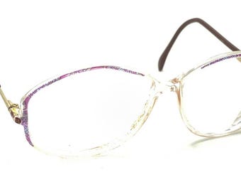 Silhouette SPX M1361 Klar Lila Quadrat Brillengestelle 52-12 130 Austria