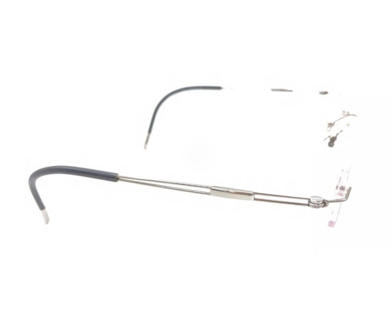 Silhouette 5227 10 6050 Titanium Silver Rimless E… - image 4