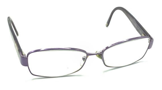 Versace MOD Purple Rectangle Eyeglasses Frames 52-15 135  display picture 1